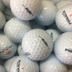 24 Pinnacle Rush Near Mint AAAA Used Golf Balls