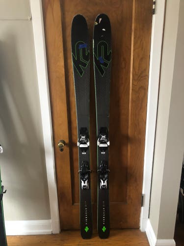 K2 Pinnacle 95Ti 184cm with Adjustable Salomon Warden Bindings