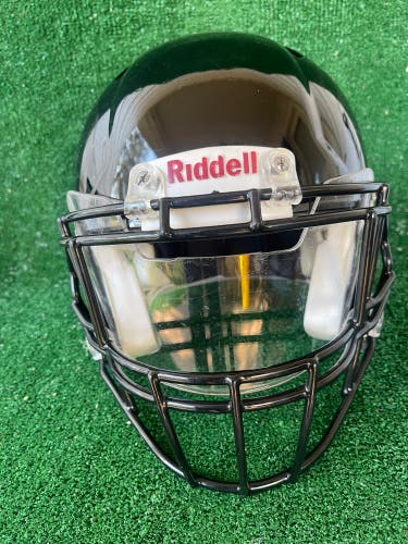 Adult Medium - Riddell Speed Football Helmet With Visor  - Black