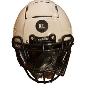 NWT Schutt F7 LX1 Youth Football Helmet W/EGOP II Facemask White Size XL US Made