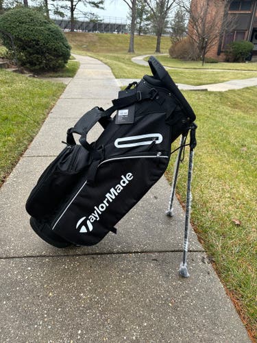 Taylormade Select Plus Stand Golf Bag Navy/White NEW