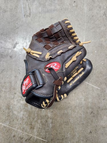 Used Rawlings Right Hand Throw Highlight Series Baseball Glove 11"
