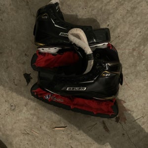 Used Bauer Regular Width  Size 8.5 Supreme S190 Hockey Goalie Skates