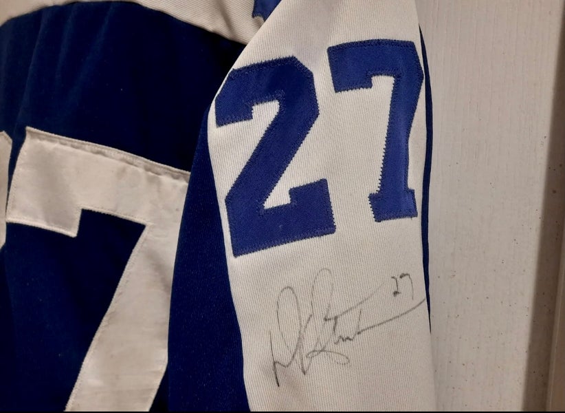 Darryl Sittler Signed Toronto Maple Leafs Vintage Jersey