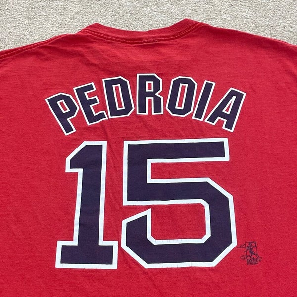 Vintage MLB Boston Red Sox Dustin Pedroia Genuine Merchandise 15 Jersey