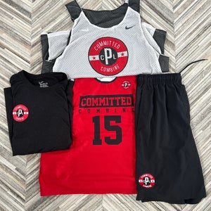 *BUNDLE* Official Committed Combine Jersey/shorts/pinnie/long sleeve