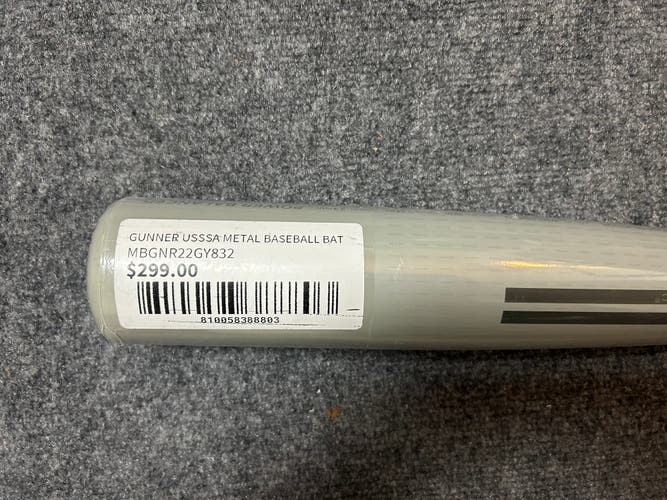 New Warstic Gunner USSSA Certified oz 32" Bat - Free Shipping