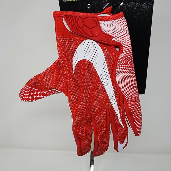 Nike Football - The Nike Vapor Jet Men's Football Gloves are made with  Magni-grip technology for a flexible feel that sticks to the ball. With  perforations between the fingers and an adjustable