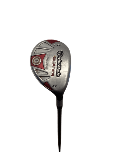 Used Taylormade Burner Rescue 6 Hybrid Regular Flex Graphite Shaft Hybrid Clubs