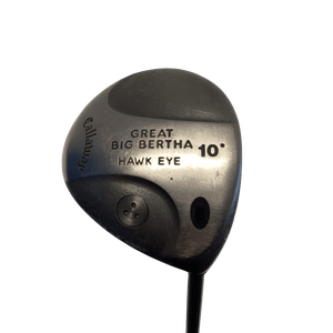 Used Callaway Great Big Bertha Hawk Eye 10.0 Degree Regular Flex Graphite Shaft Drivers