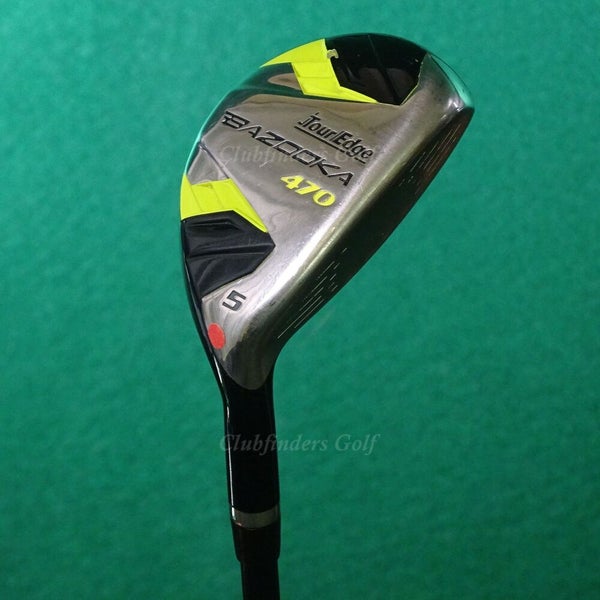 Tour Edge Bazooka 470 25° Hybrid 5 Iron Factory Ultra-Light Graphite Uniflex