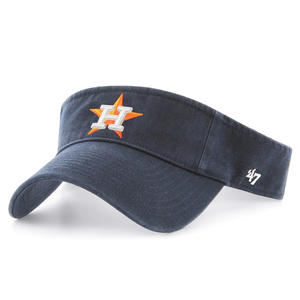 Houston Astros '47 Navy Blue Clean Up Adjustable Visor Cap MLB Adjustable