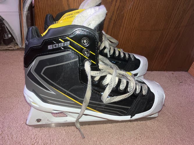 Senior CCM Regular Width Size 9 Tacks Hockey Goalie Skates