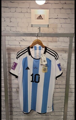 L #10 MESSI AFA Home jersey from the WC final Qatar 2022