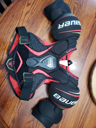 Used Senior Small Bauer X Shoulder Pads