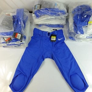 Lot of 35 NEW NIKE Light Blue FOOTBALL Pants MSRP $2975 $85ea 9 S, 9 M, 11 L, 6 XL