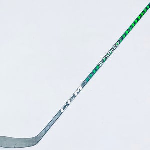 Custom Green Jetspeed FT5 Pro Hockey Stick-RH-95 Flex-P90-Grip