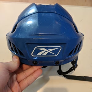 Used Medium Reebok 8K Helmet Royal Blue Pro Stock
