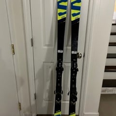 Used Salomon X-Race Lab GS Skis, 175cm, 15m radius w/ X12 TL bindings, $385 or best offer