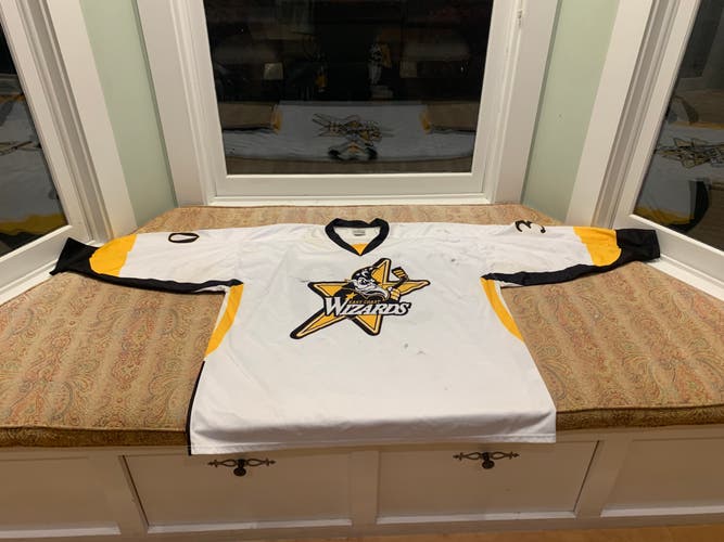 White East Coast Wizards Goalie Cut Jersey