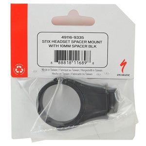 Specialized Stix Headset Spacer Mount with 10 mm Spacer Black