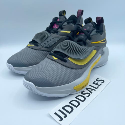 Nike Zoom Freak 3 Shoes Grey Black Giannis Zoom Basketball DA0694-006 Men’s Size 9 NEW $120