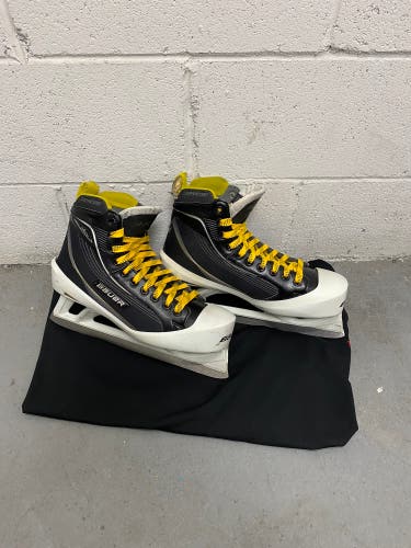 Senior Bauer Regular Width  Size 10 Supreme One60 Hockey Goalie Skates