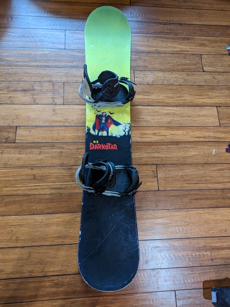 Used K2 Dark star Snowboard With Burton bindings