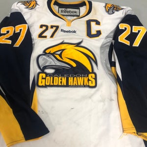 Caledon Golden Hawks XL game jersey #27