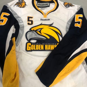 Caledon Golden Hawks XL game jersey #5