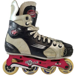 Used Bauer Vapor Le Junior Roller Hockey Skates Size 5 D