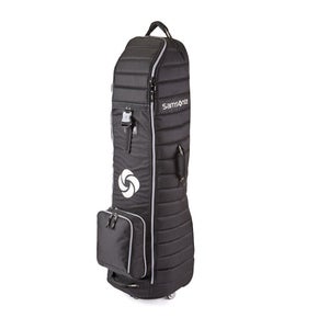 New Samsonite Spinner Wheel Golf Travel Bag Black #7084