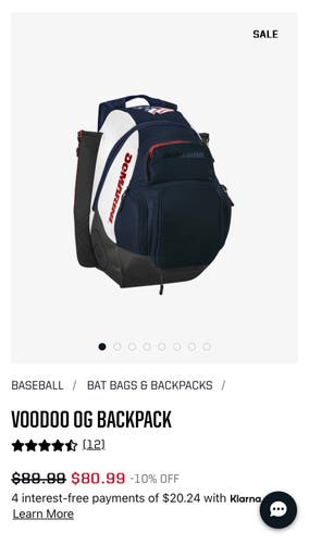 Demarini Voodoo OG Backpack