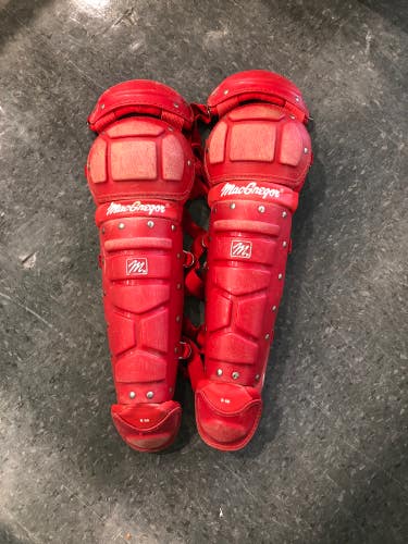 Used MacGregor B66 Catcher's Leg Guards
