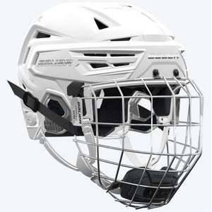New Bauer Re-akt 150 Helmet Combo White Large