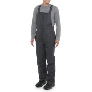 New Arctix Men's Essential Insulated Bib Overalls Charcoal Large