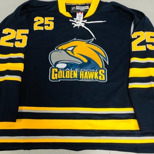 Caledon Golden Hawks size 52 game jersey #25