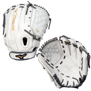 Mizuno Mvp Prime 12" Fastpitch Softball Glove White Gray