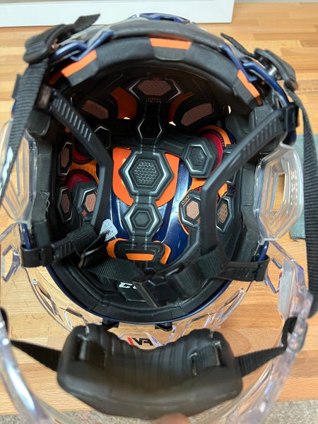 Used Small CCM Tacks 710 Helmet With FV1 Face Shield | SidelineSwap ...