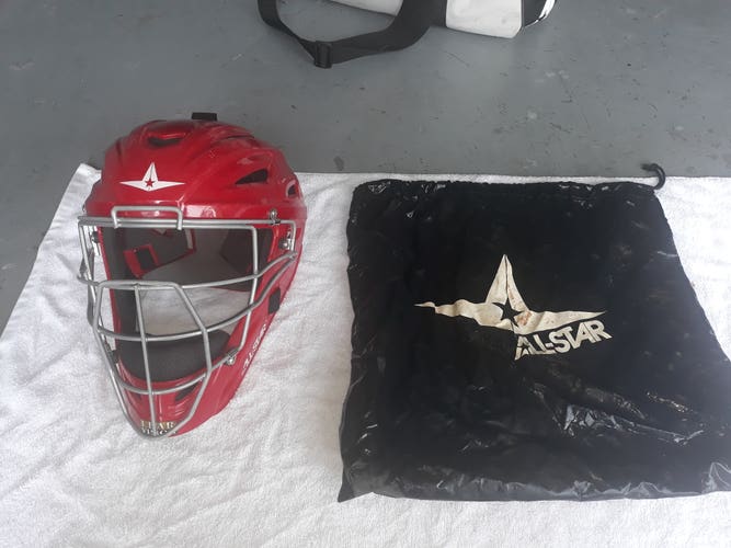 Used All Star System 7 Catcher's Mask
