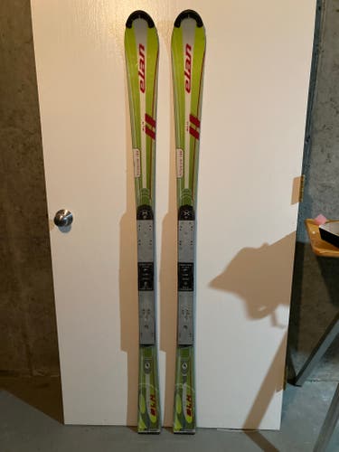 Used Elan 160 cm Racing SLH world cup Skis Without Bindings