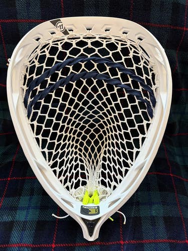 New Goalie Warrior Strung Nemesis 3 Head w/ ECD Hero Semi Hard