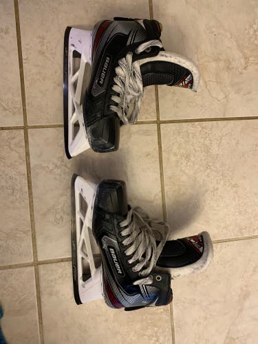 Used Bauer Extra Wide Width  Size 8 Vapor 2X Pro Hockey Goalie Skates