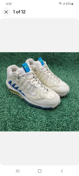 mave afgår Intervenere Used Nike Air Total Griffey Max 99 White 2011 Sneakers Mens Size 9.5  488329-143 | SidelineSwap