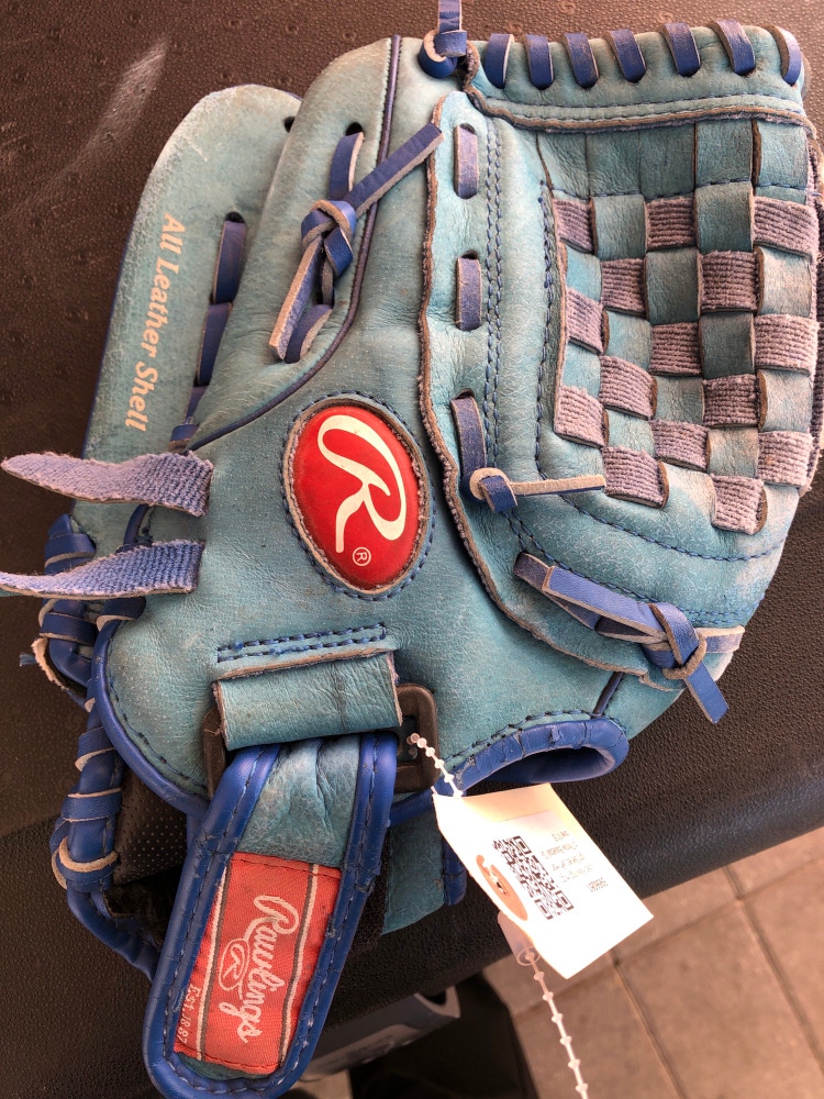 Used Rawlings Highlight Series Left Hand Throw Baseball Glove 11.5"