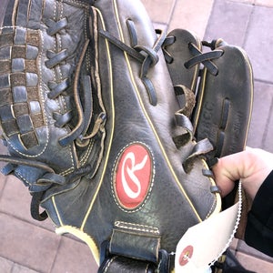 Used Rawlings Shutout Right Hand Throw Softball Glove 12.5"