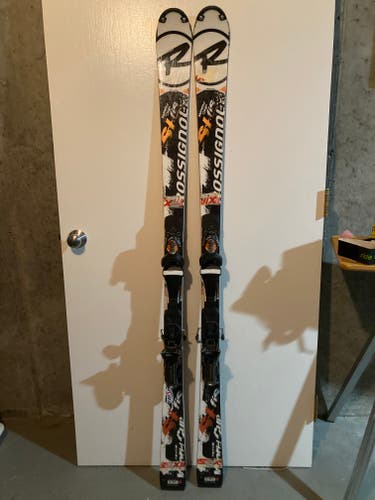 Used Men's Rossignol 165 cm Racing SL Skis With Bindings