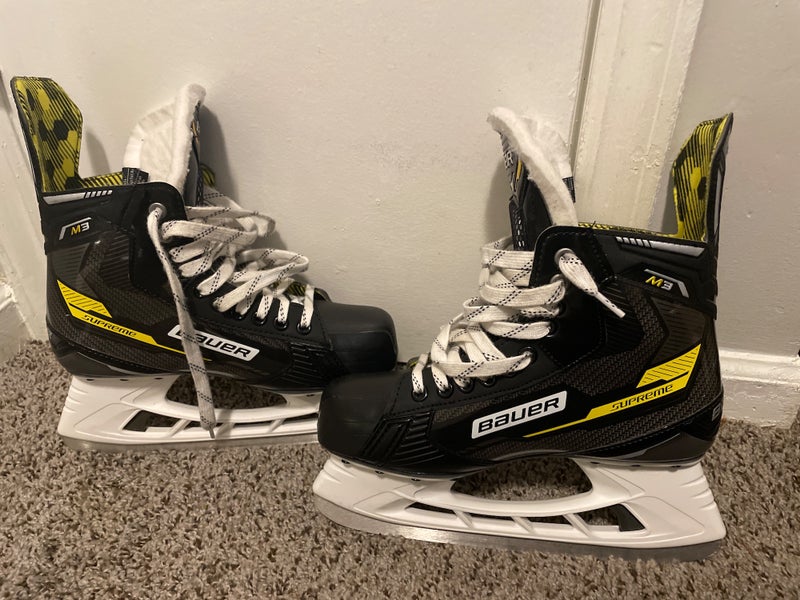 New Bauer Regular Width Size 7 Supreme MX3 Hockey Skates