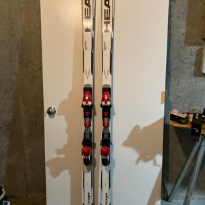 Used Men's HEAD 193 cm Racing world cup  GS Skis With Bindings