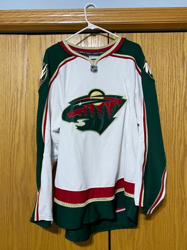 Used authentic Minnesota Wild Reebok jersey size 52